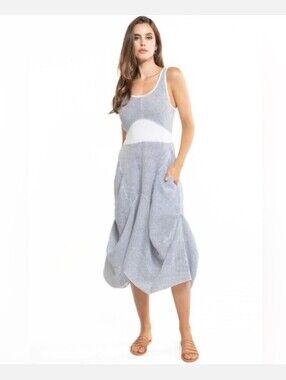 Cotton Dress With Pockets